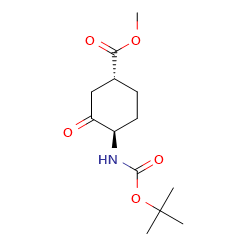 methyltrans-4-{[(tert-butoxy)carbonyl]amino}-3-oxocyclohexane-1-carboxylateͼƬ