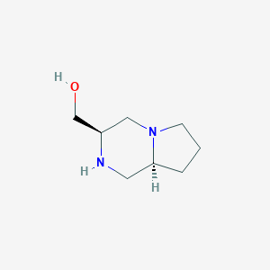 (3R,8aS)-Octahydro-pyrrolo[1,2-a]pyrazine-3-methanolͼƬ