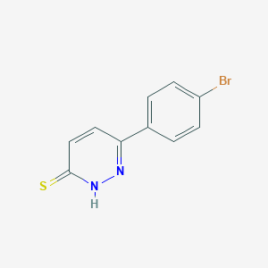 6-(4-Bromophenyl)pyridazine-3-thiolͼƬ