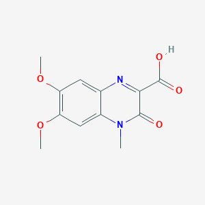 6,7-dimethoxy-4-methyl-3-oxo-3,4-dihydroquinoxaline-2-carboxylicacidͼƬ