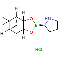 (2R)-2-[(1S,2S,6R,8S)-9,9-dimethyl-3,5-dioxa-4-boratricyclo[6,1,1,02?]decan-4-yl]pyrrolidinehydrochlorideͼƬ