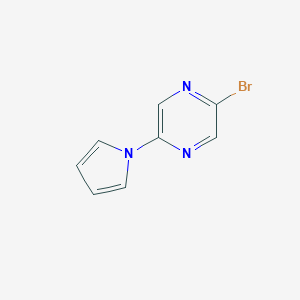 2-Bromo-5-(1H-pyrrol-1-yl)pyrazineͼƬ