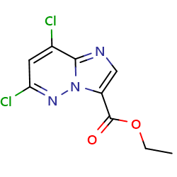 Ethyl6,8-dichloroimidazo[1,2-b]pyridazine-3-carboxylateͼƬ