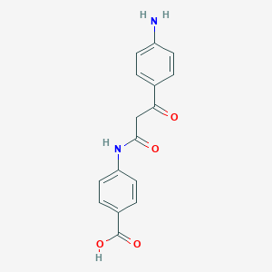 4-{[3-(4-Aminophenyl)-3-oxopropanoyl]-amino}benzoic acidͼƬ