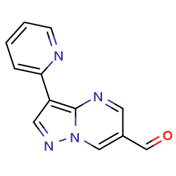 3-(pyridin-2-yl)pyrazolo[1,5-a]pyrimidine-6-carbaldehydeͼƬ