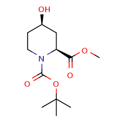 (2S,4R)-1-Tert-Butyl2-methyl4-hydroxypiperidine-1,2-dicarboxylateͼƬ