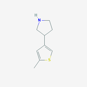 3-(5-methylthiophen-3-yl)pyrrolidineͼƬ