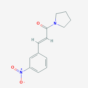 1-[(2E)-3-(3-Nitrophenyl)prop-2-enoyl]pyrrolidineͼƬ