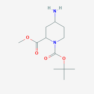 1-Tert-Butyl2-methyl4-aminopiperidine-1,2-dicarboxylateͼƬ