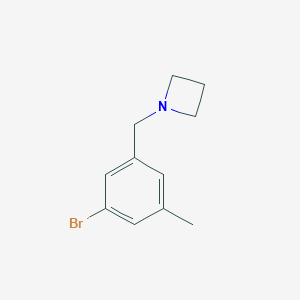 1-[(3-Bromo-5-methylphenyl)methyl]azetidineͼƬ