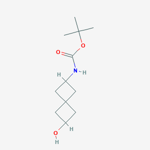 Tert-Butyl(6-hydroxyspiro[3,3]heptan-2-yl)carbamateͼƬ