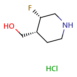 [cis-3-Fluoropiperidin-4-yl]methanolhydrochlorideͼƬ