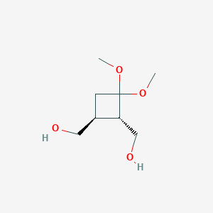 (1S,2S)-3,3-Dimethoxy-1,2-cyclobutanedimethanolͼƬ