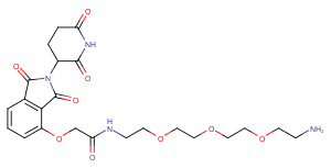 Thalidomide-O-amido-PEG3-C2-NH2ͼƬ