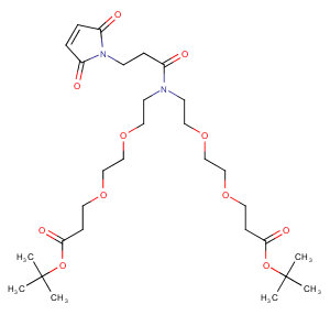 N-Mal-N-bis(PEG2-C2-Boc)ͼƬ