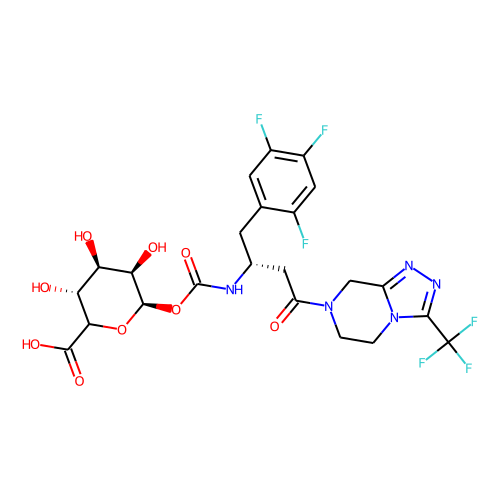 (-)-Sitagliptin Carbamoyl GlucuronideͼƬ