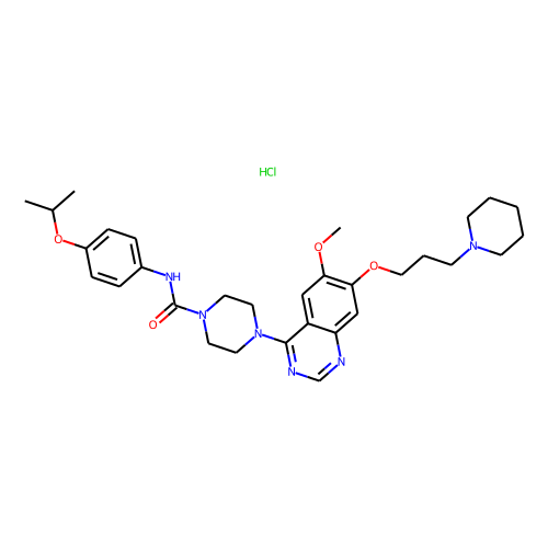 Tandutinib(MLN518)HClͼƬ