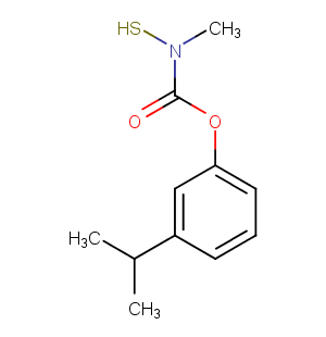 Carbamic acid,N-mercapto-N-methyl-,m-isopropylphenyl esterͼƬ