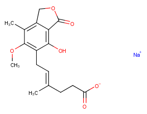 Mycophenolic acid sodiumͼƬ