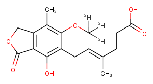 Mycophenolic acid-d3ͼƬ