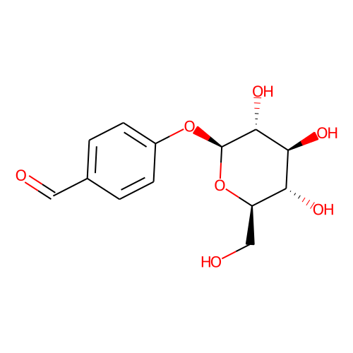 p-Hydroxybenzaldehyde glucosideͼƬ