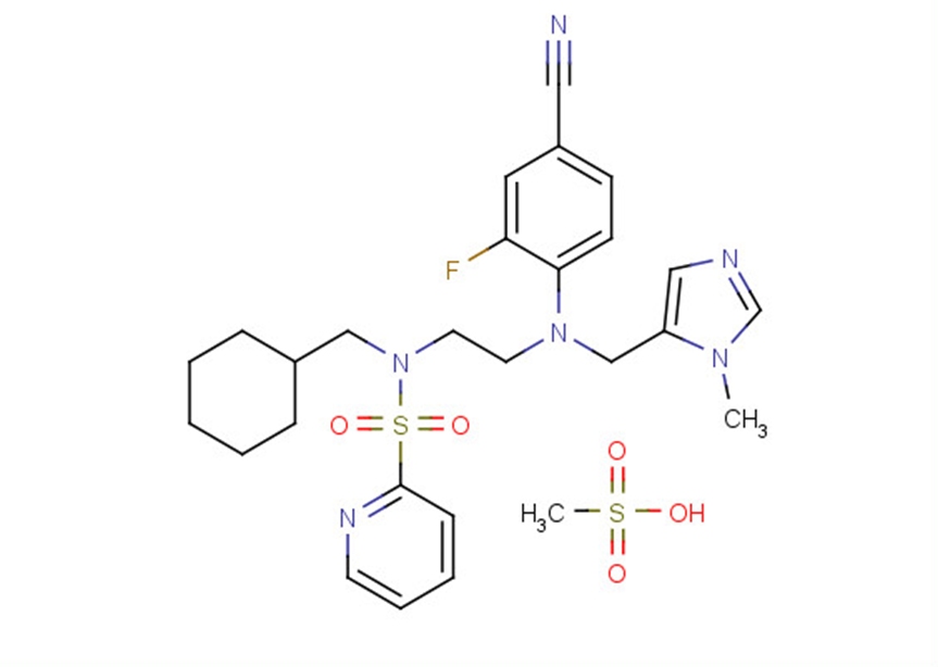 FGTI-2734 mesylate(1247018-19-4 free base)ͼƬ