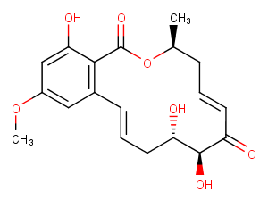 (5E)-7-OxozeaenolͼƬ