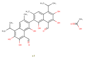 (S)-Gossypol(acetic acid)ͼƬ