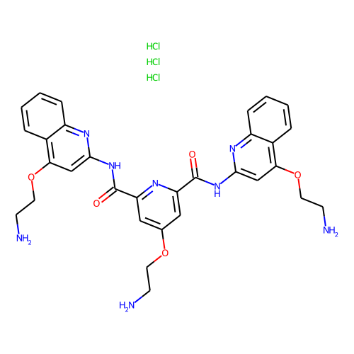 Pyridostatin TrihydrochlorideͼƬ