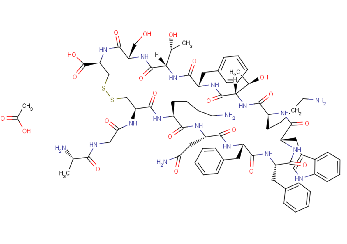 Somatostatin(sheep),monoacetate(salt)ͼƬ