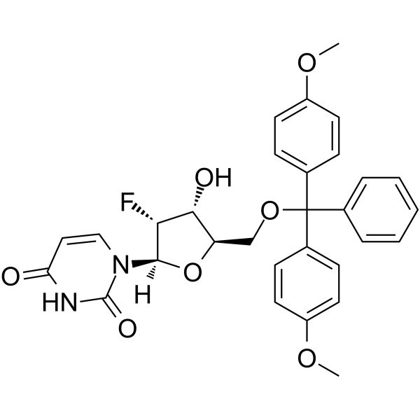 2'-Deoxy-5'-O-DMT-2'-fluorouridineͼƬ