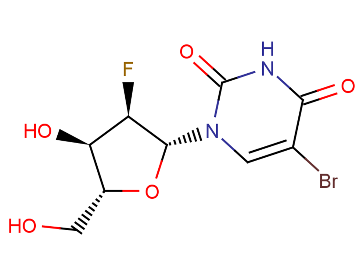 5-Bromo-2'-fluoro-2'-deoxyuridineͼƬ