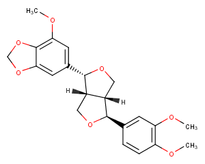 3,4,5'-Trimethoxy-3',4'-methylenedioxy-7,9':7',9-diepoxylignanͼƬ