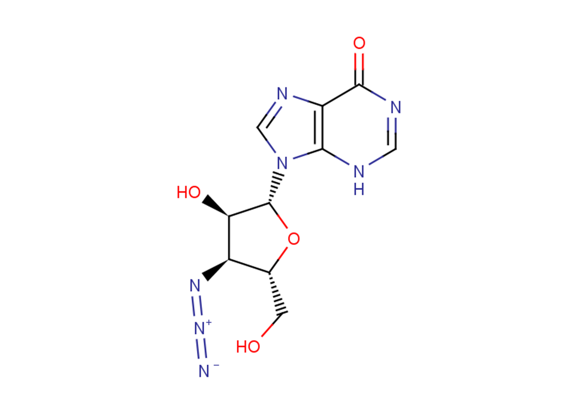 3'-Azido-3'-deoxyinosineͼƬ