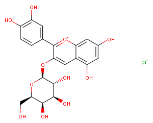 Cyanidin-3-O-galactoside chlorideͼƬ