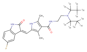 Sunitinib-d10ͼƬ