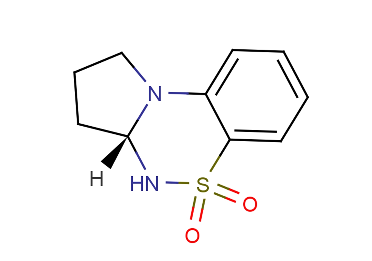 1H-Pyrrolo[2,1-c][1,2,4]benzothiadiazine,2,3,3a,4-tetrahydro-,5,5-dioxide,(3aR)-ͼƬ