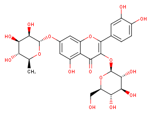 Quercetin 3-O-glucoside-7-O-rhamnosideͼƬ