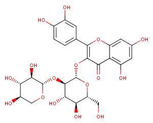 Quercetin 3-O-sambubiosideͼƬ