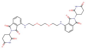 Homo-PROTAC cereblon degrader 1ͼƬ