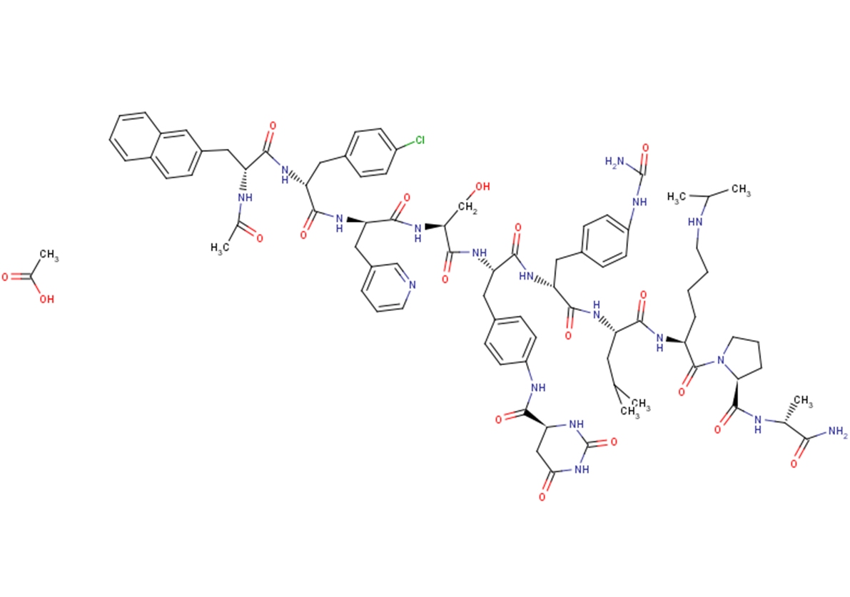 Degarelix acetate(214766-78-6 free base)ͼƬ