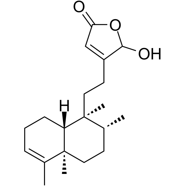 16-Hydroxycleroda-3,13-dien-15,16-olideͼƬ