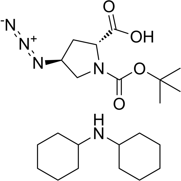 (2R,4S)-Boc-D-Pro(4-N3)-OH(DCHA)ͼƬ