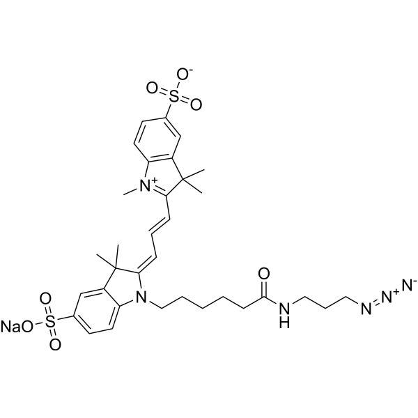 Sulfo-cyanine3 azide sodiumͼƬ