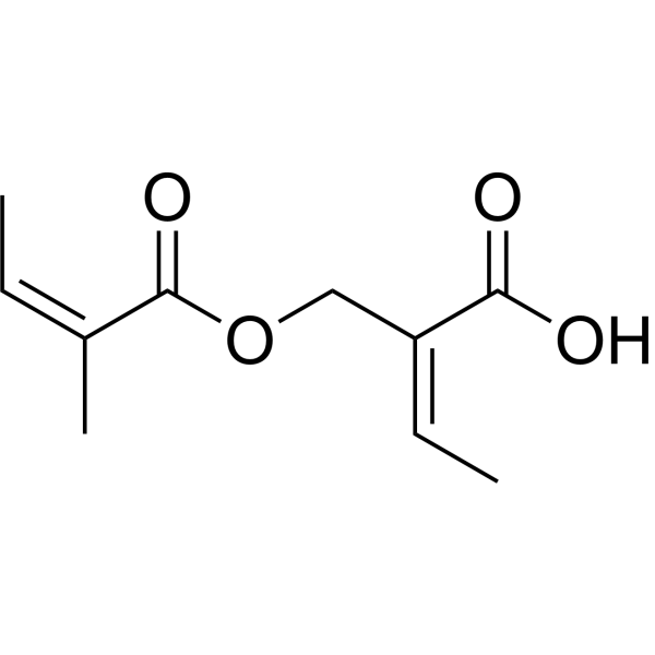 (Z)-2-Angeloyloxymethyl-2-butenoicͼƬ