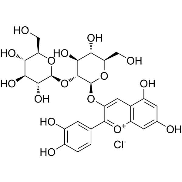 Cyanidin 3-sophoroside chlorideͼƬ