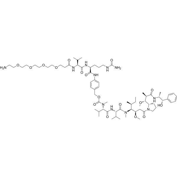 Amino-PEG4-Val-Cit-PAB-MMAEͼƬ