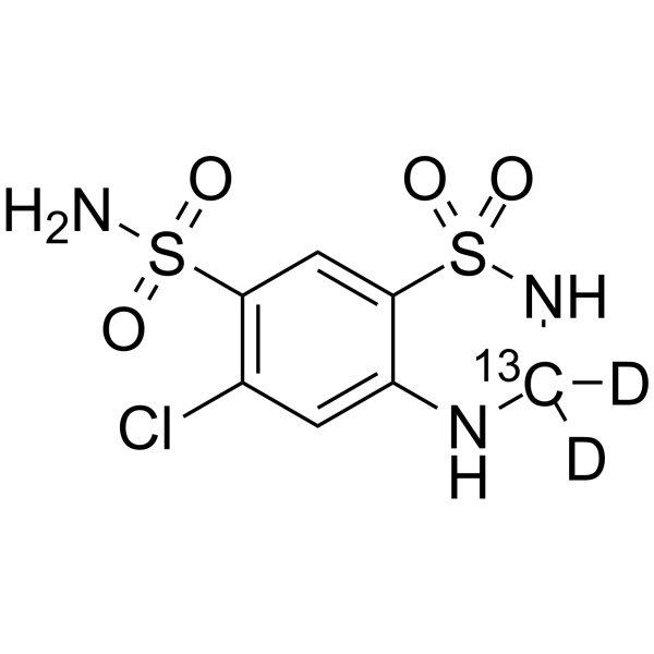 Hydrochlorothiazid-13C,d2ͼƬ