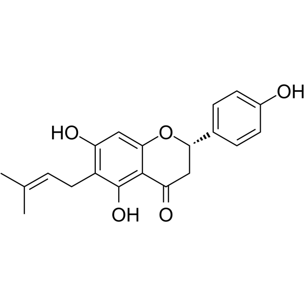 (2S)-6-PrenylnaringeninͼƬ