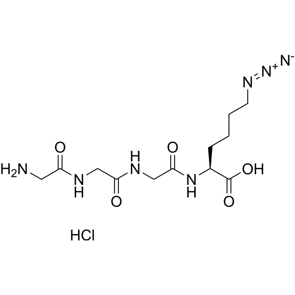 H-(Gly)3-Lys(N3)-OH hydrochlorideͼƬ